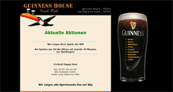 Desktop Screenshot of guinness-house.de